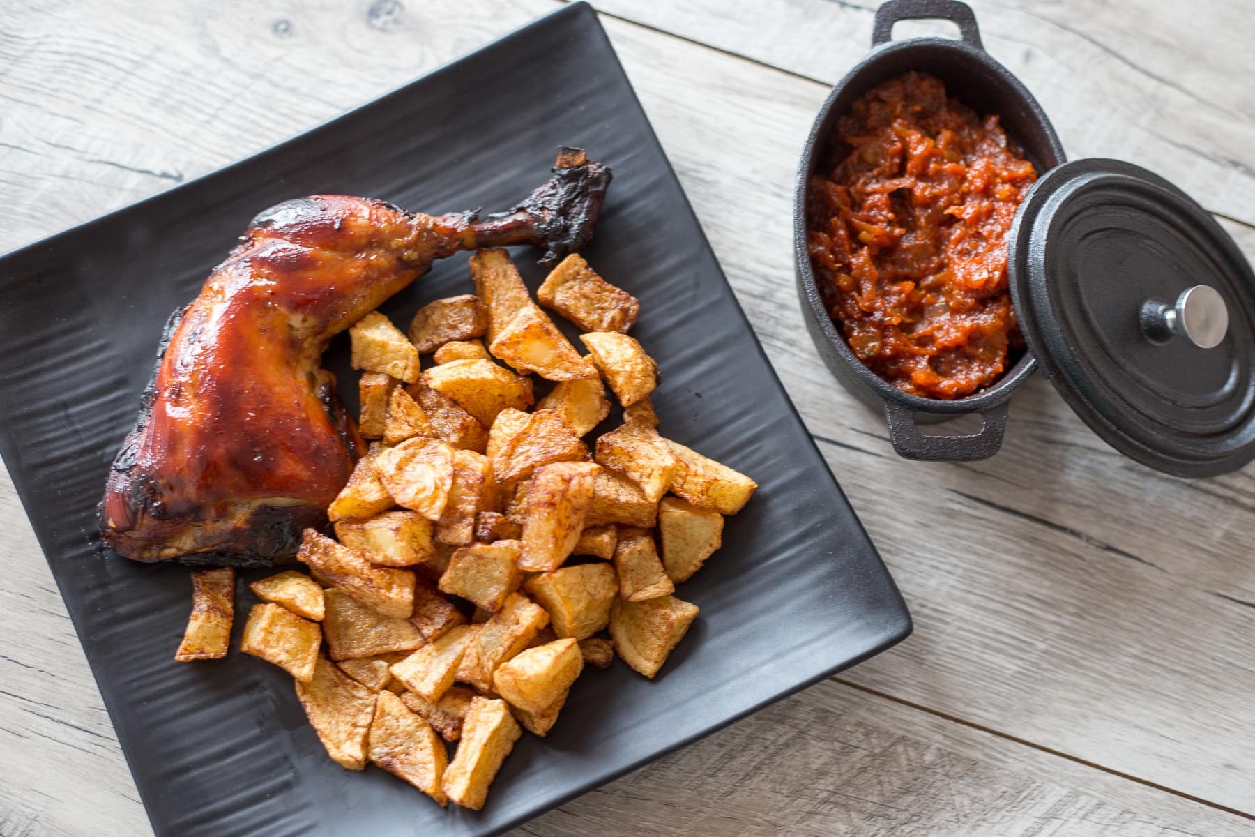 Poulet Laqué